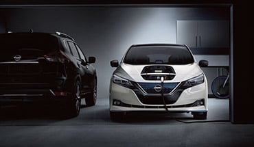 2022 Nissan LEAF EV charging at home