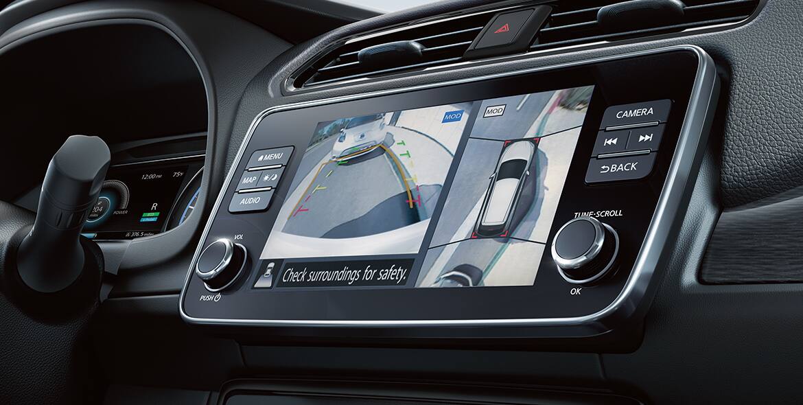 2023 Nissan LEAF intelligent around view monitor