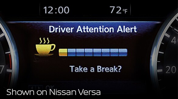 2024 Nissan LEAF intelligent driver alertness display
