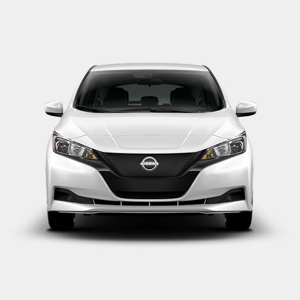 2024 Nissan LEAF white front view