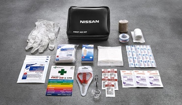 2023 Nissan Maxima first-aid kit.