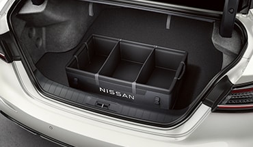 2023 Nissan Maxima portable trunk organizer.
