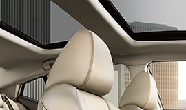 2023 Nissan Maxima dual-panel panoramic moonroof.