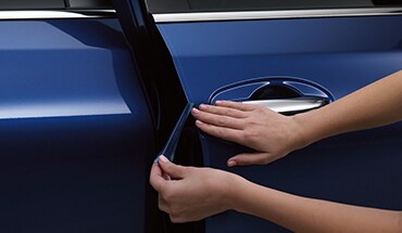 2022 Nissan Murano clear door edge protector