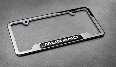 2022 Nissan Murano stainless steel license plate frame