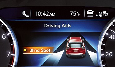 2022 Nissan Murano Advanced drive-assist display showing compass