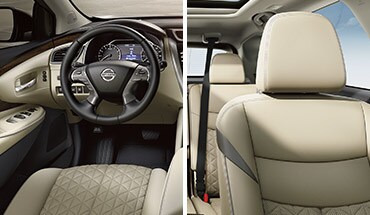 2022 Nissan Murano front seats illustrating driver's memory system