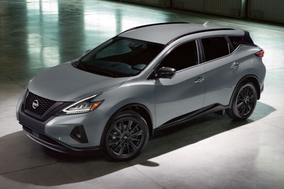 Aerial View Of Grey Nissan Murano
