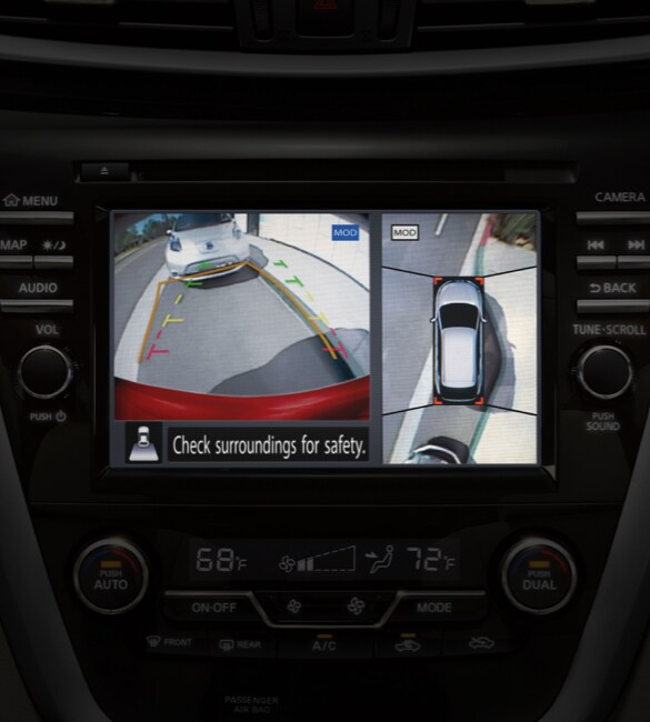 2022 Nissan Murano Intelligent Around View Monitor