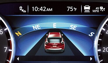 2023 Nissan Murano Advanced drive-assist display showing compass.