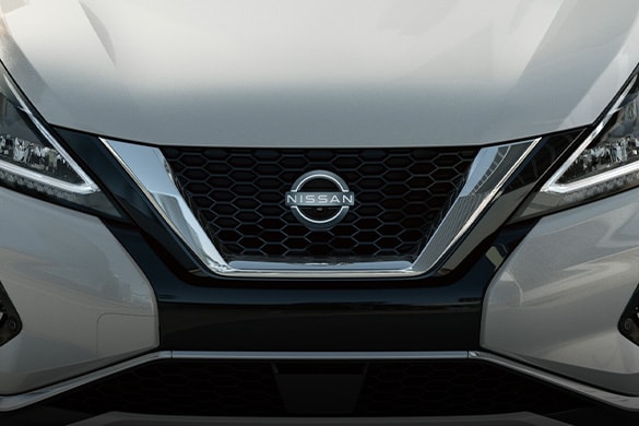 2023 Nissan Murano showing V-Motion grille.