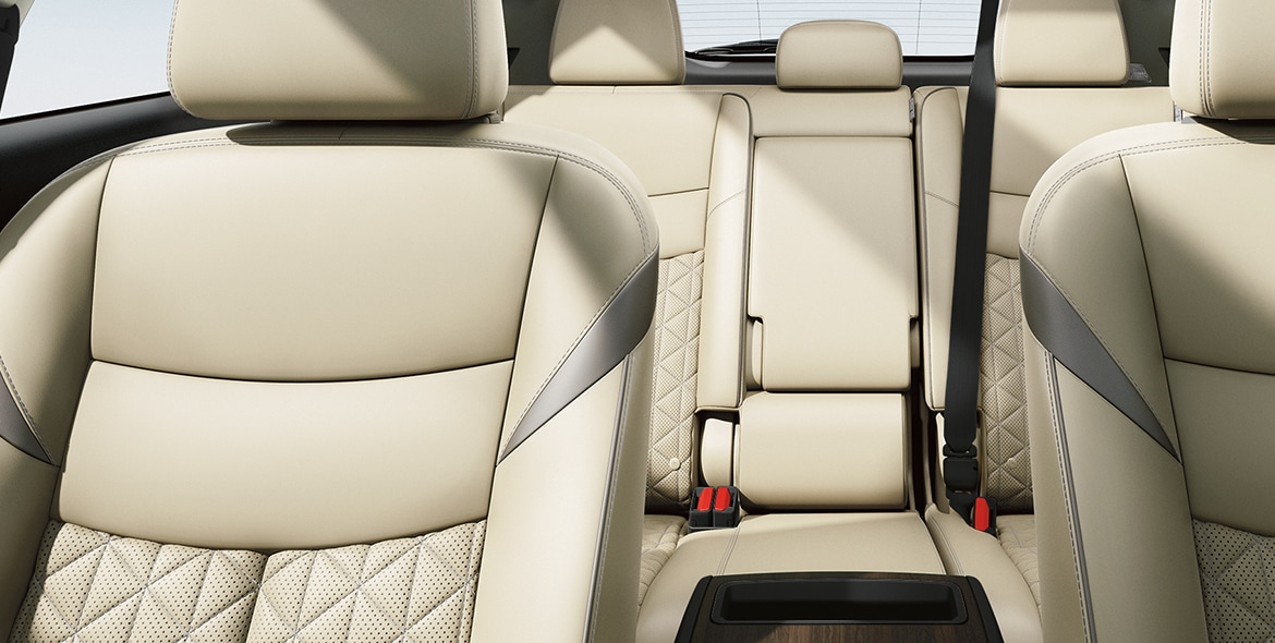 2023 Nissan Murano Semi-aniline leather-appointed seats.