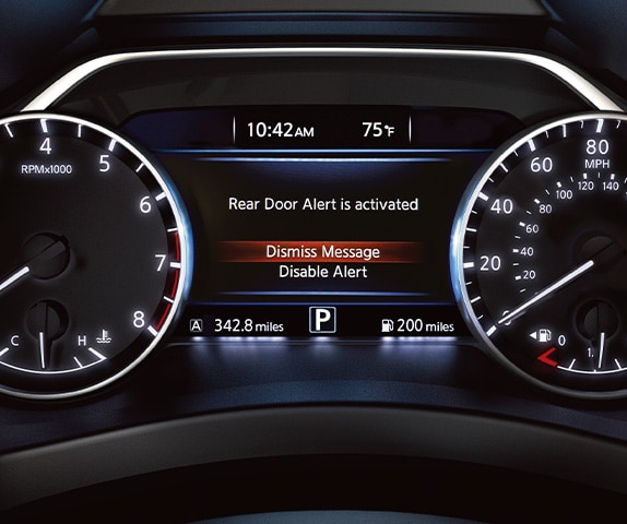 2024 Nissan Murano 7" Advanced Drive-Assist™Display screen