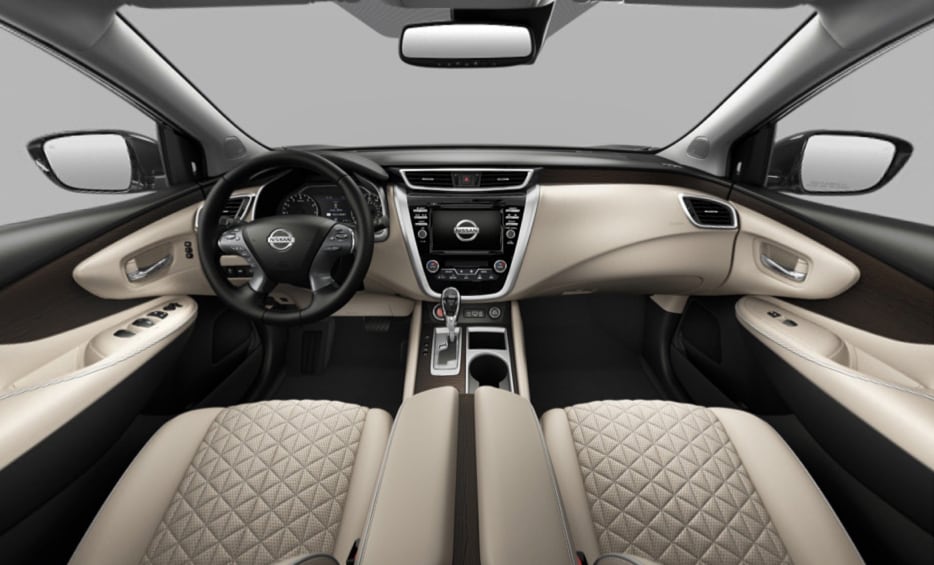 2024 Nissan Murano interior 360 shown in Cashmere semi-aniline leather - P