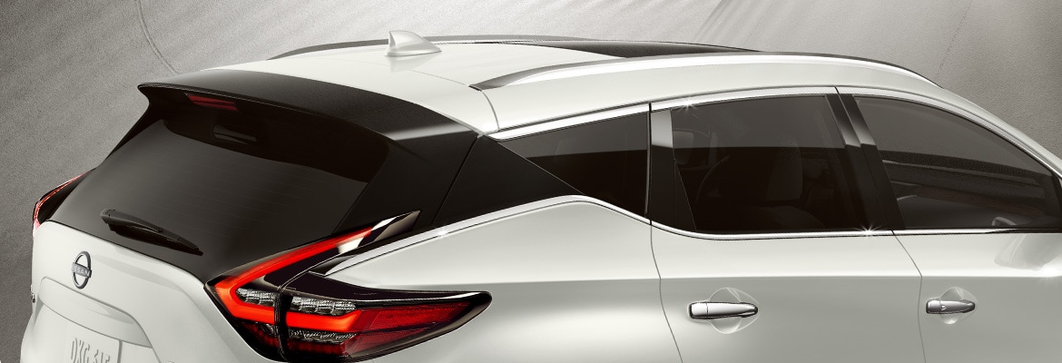 2024 Nissan Murano detailed view of roofline