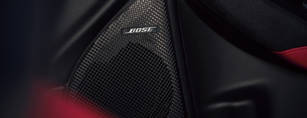 2023 Nissan Z showing Bose speaker.