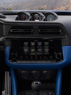 2023 Nissan Z cockpit and gauges.