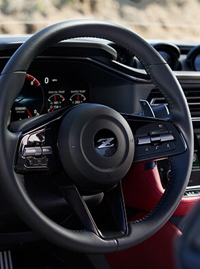 2023 Nissan Z GT-R inspired steering wheel.
