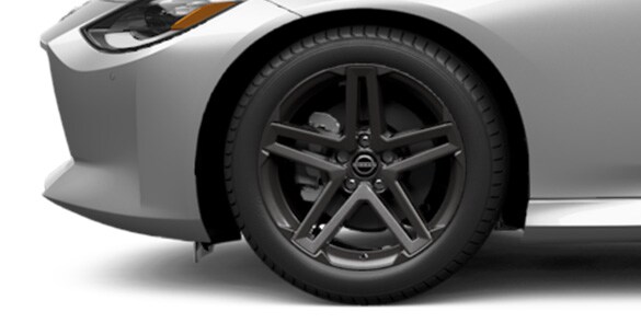 2023 Nissan Z 18-inch aluminum-alloy wheels.