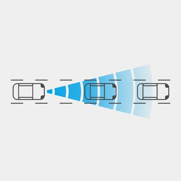 2024 Nissan Z visualization of intelligent forward collision warning