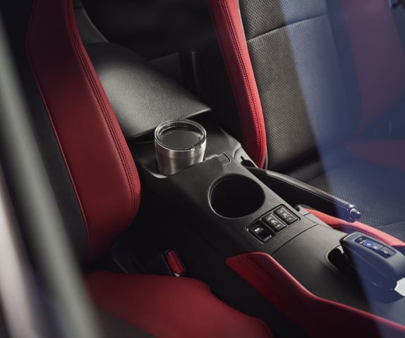 2024 Nissan Z center console with cupholder