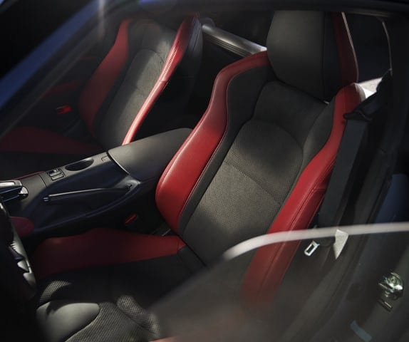 2024 Nissan Z performance seats in red