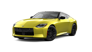2023 Nissan Z in Two-tone Ikazuchi Yellow TriCoat / Super Black