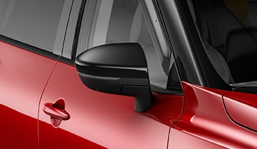 2022 Nissan Pathfinder Black Mirror Caps