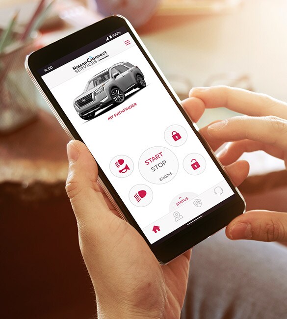 2022 Nissan Pathfinder Smartphone With Nissanconnect App