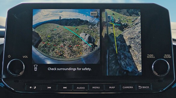 2022 Nissan Pathfinder Intelligent Around View Monitor Video