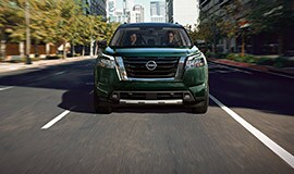 2022 Nissan Pathfinder SUV Shown in Green
