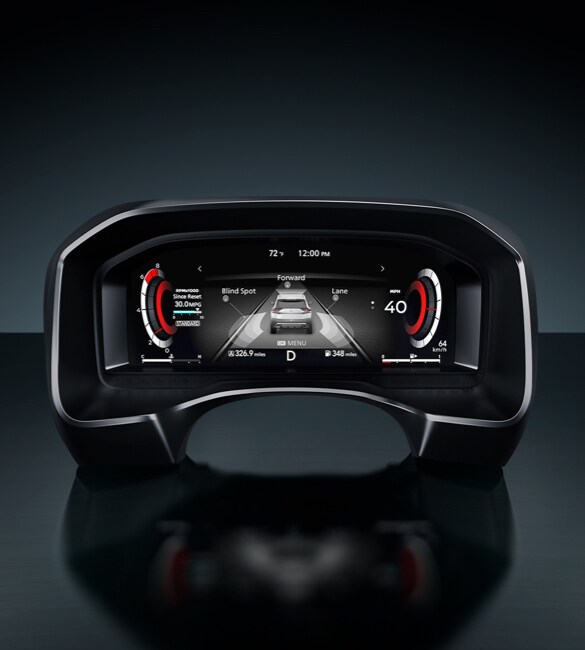 2022 Nissan Pathfinder Full Digital Dashboard Display