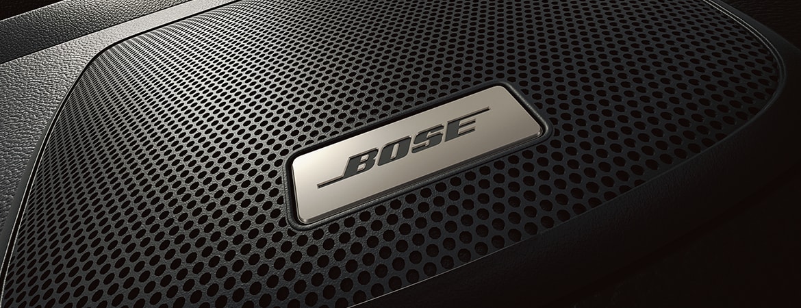 2023 Nissan Pathfinder Bose speaker acoustic waveguide technology