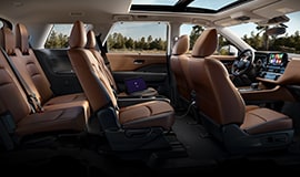 2023 Nissan Pathfinder seating