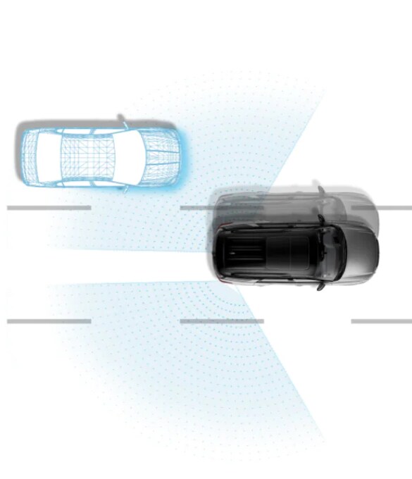 Nissan Pathfinder Blind Spot Warning and Rear Cross Traffic Alert