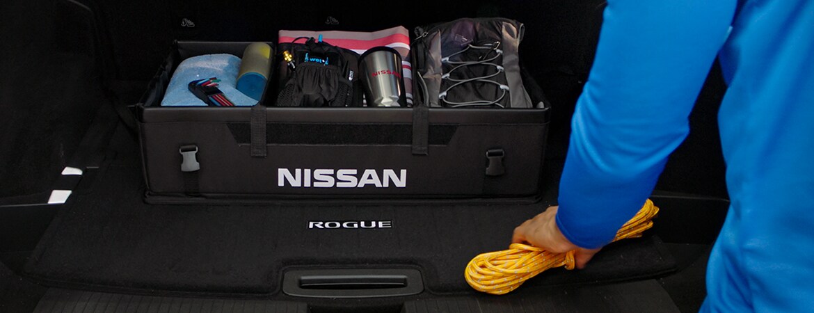2021 Nissan Rogue portable cargo organizer