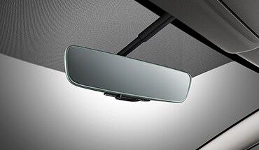 2021 Nissan Rogue frameless prizm auto-dimming rearview mirror with universal remote