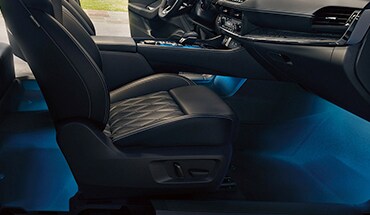 2021 Nissan Rogue interior accent lighting