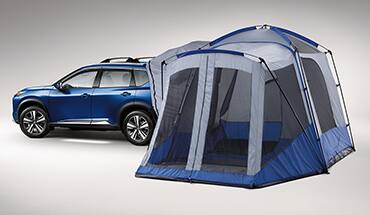 2023 Nissan Rogue hatch tent.