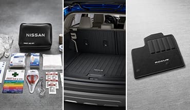 2023 Nissan Rogue interior protection package with first-aid kit (S, SV).
