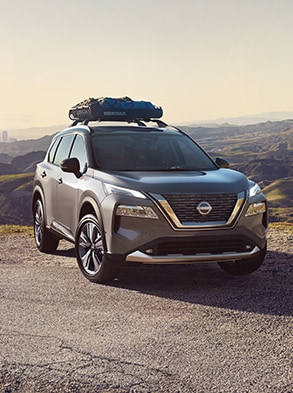 2023 Nissan Rogue showing available roof rails.