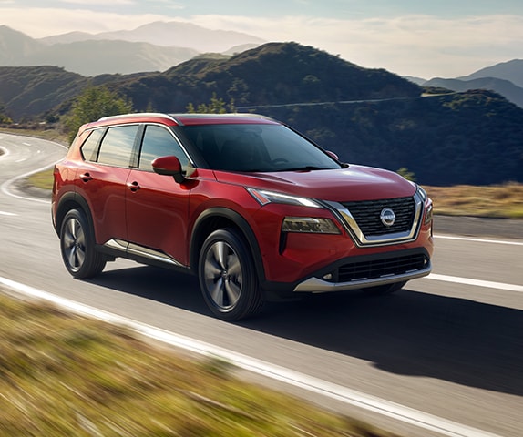 2023 Nissan Rogue Crossover SUV in red