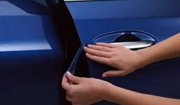 2022 Nissan Rogue Sport clear door edge protectors