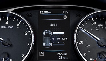 2022 Nissan Rogue Sport Gauge Cluster Showing Awd Torque Distribution And Chassis Control