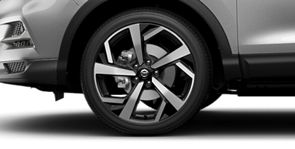 2022 Nissan Rogue Sport 19-inch aluminum-alloy wheels