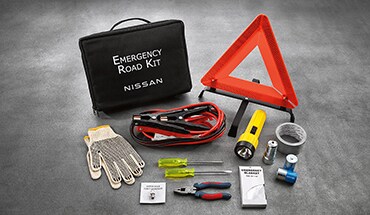 2023 Nissan Sentra emergency road kit.