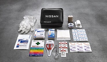 2023 Nissan Sentra first-aid kit.