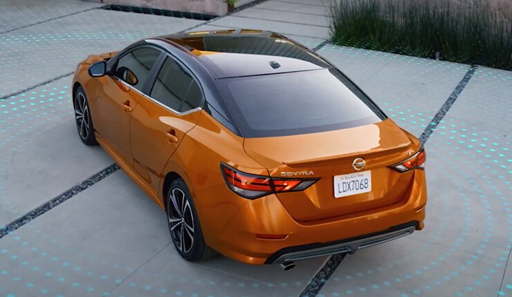 2023 Nissan Sentra driver assistance and safety technology video.