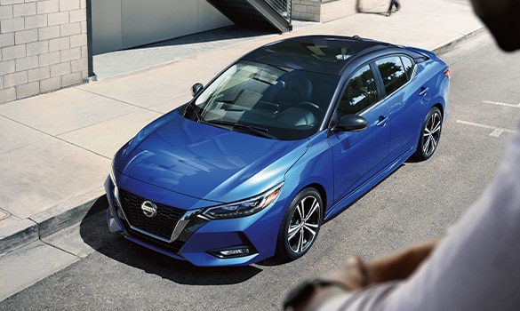 2023 Nissan Sentra in Electric Blue Metallic overview video.