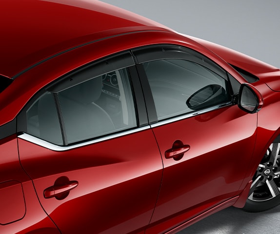 2024 Nissan Sentra side window deflectors.